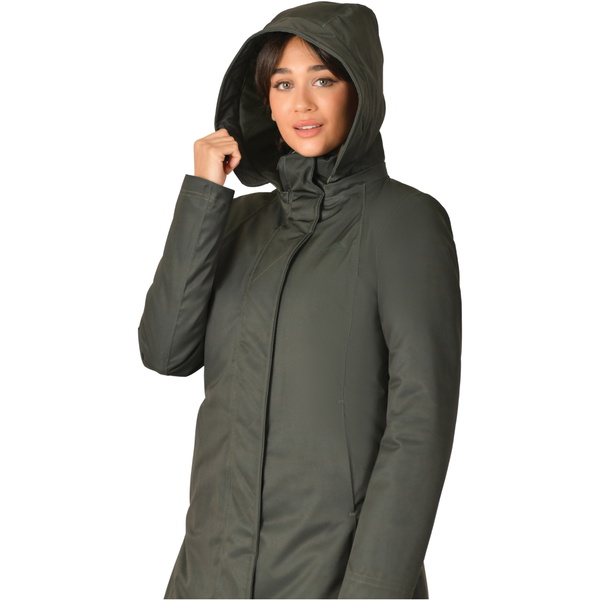 2025 Weatherbeeta Womens All Purpose Waterproof Longline Equestrian Jacket 1028432 - Midnight Green